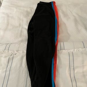 Aviator Nation Charcoal 5 Stripe Sweatpants